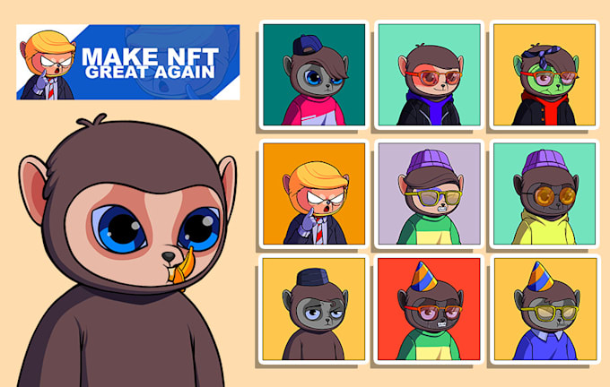 create custom nft art and generate collection with metadata
