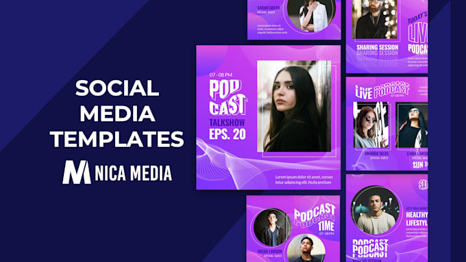 design professional social media posts or banners for you