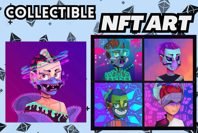 create a dazzling nft art collection with unique designs
