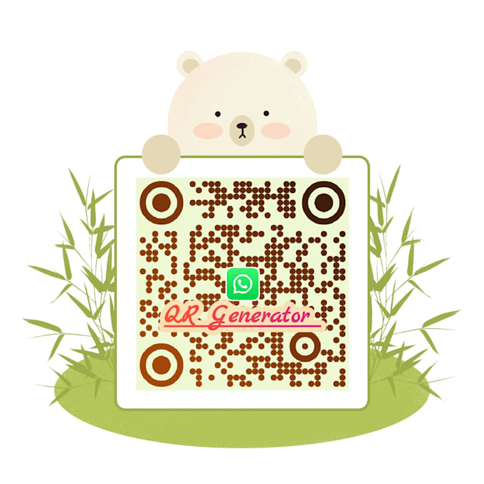 Create custom unique qr code with logo by Moonhsp19 | Fiverr