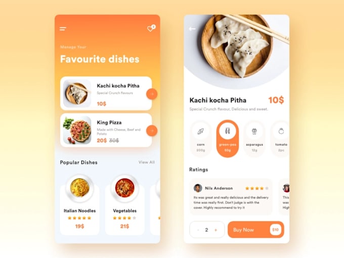 develop mobile app for ios and android with react native or expo