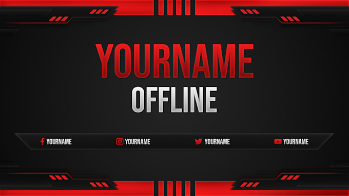 design an perfect twitch overlay, webcam , screen pack