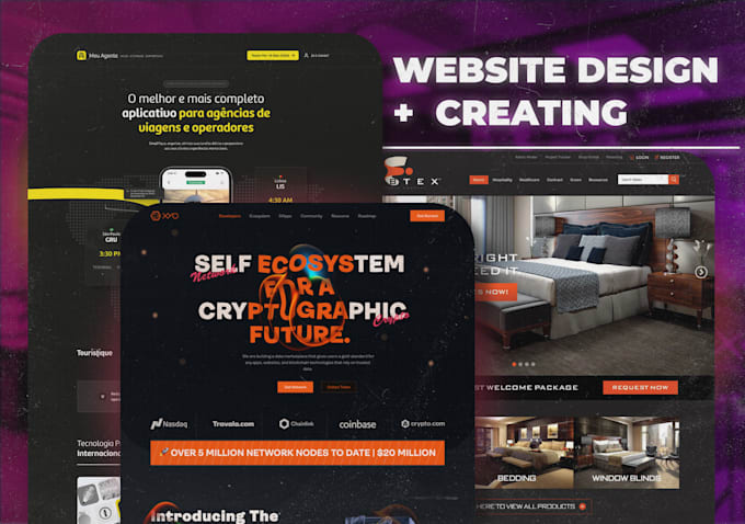 develop a design wordpress website, redesign and much more
