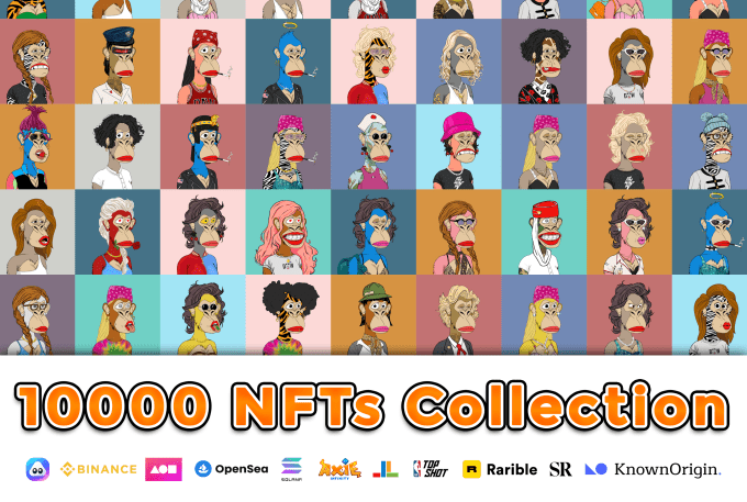 Hire a freelancer to generate 10k nft art collection and metadata with rarities