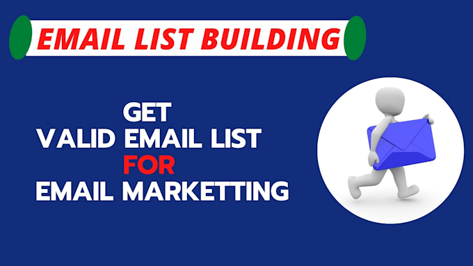 provide a valid email list for email marketing