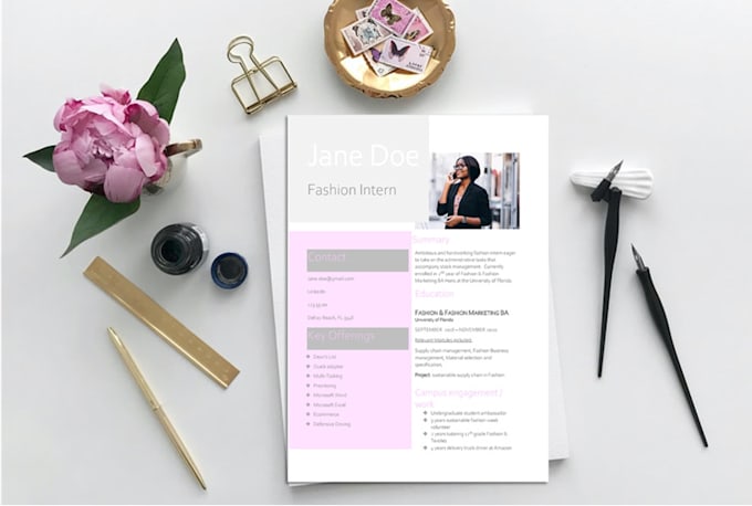 write your student resume