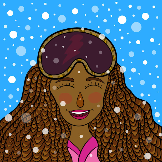 create  an animated christmas music video