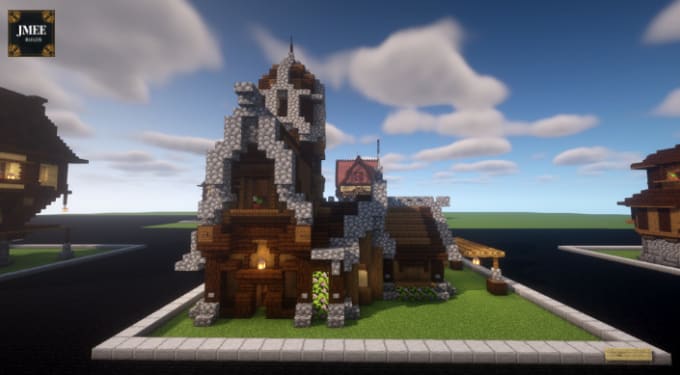 steampunk house / medieval. Hope you like it :D : r/Minecraft
