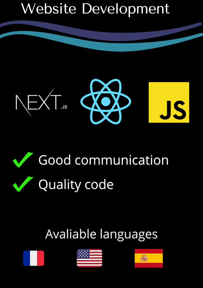 do frontend with react