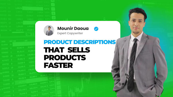 be your product description copywriter