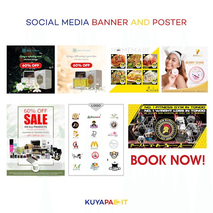 do graphic designs and editing