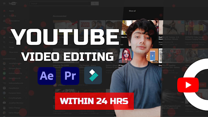 be your professional youtube video editors, video editing
