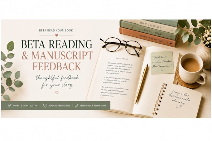 beta read your book and provide detailed feedback
