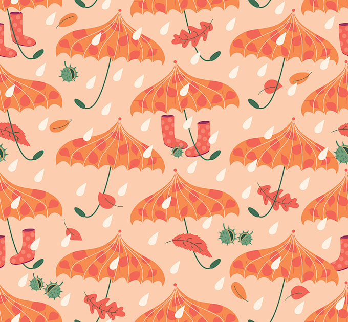 make vector seamless pattern for web or printing