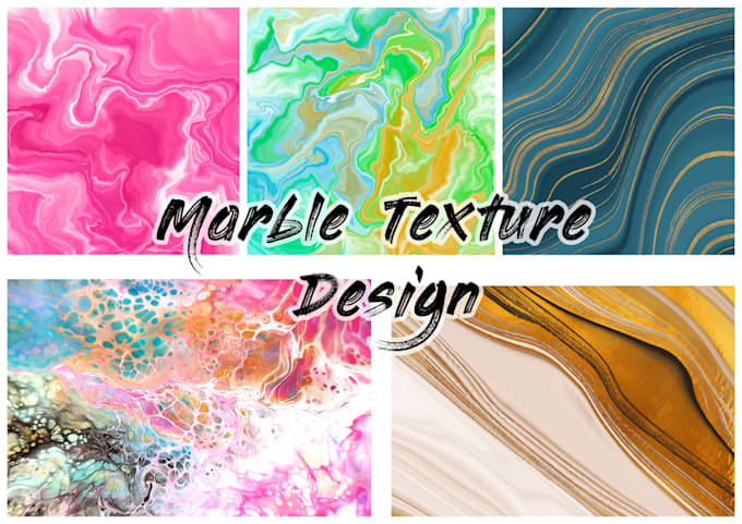 do marble texture pattern design for you