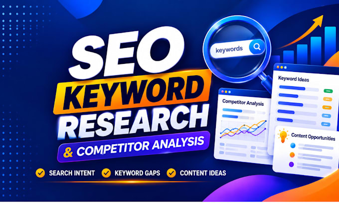 do advanced SEO keyword research and competitor analysis