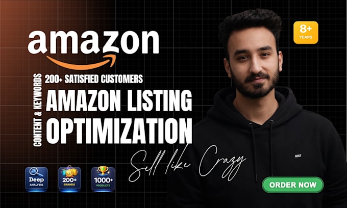 create amazon product listing description with SEO