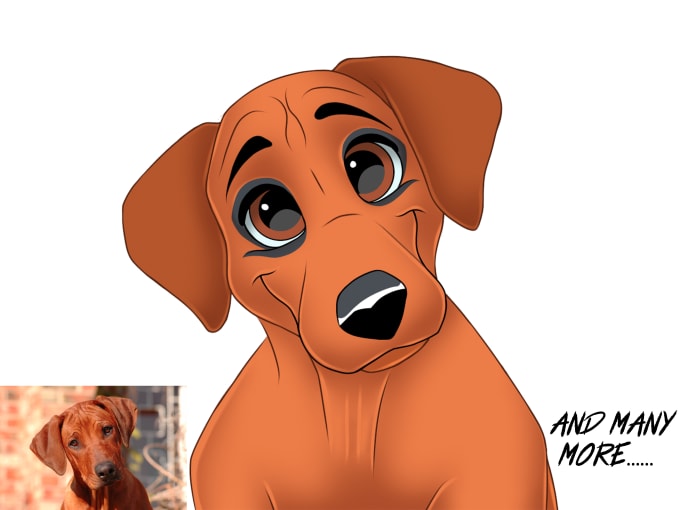 Draw your pet cartoon cat dog family in disney style by Justmove0n | Fiverr