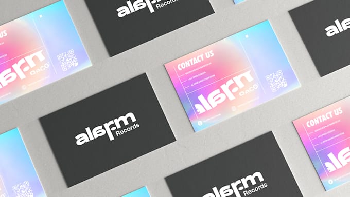 design a professional  business card or stationery