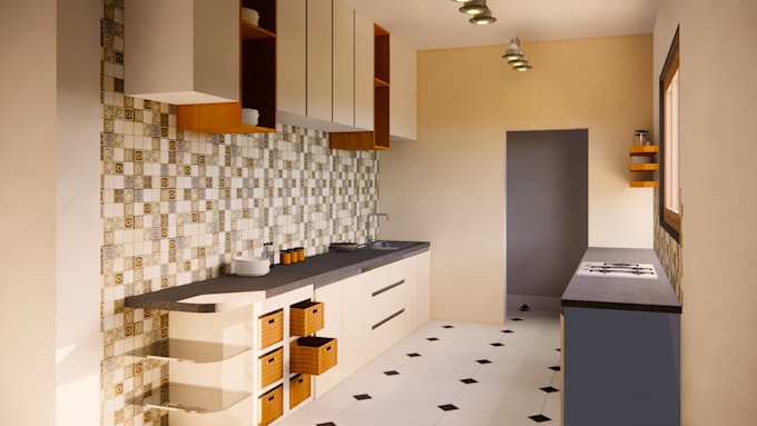 provide you end to end kitchen design and drawing solutions