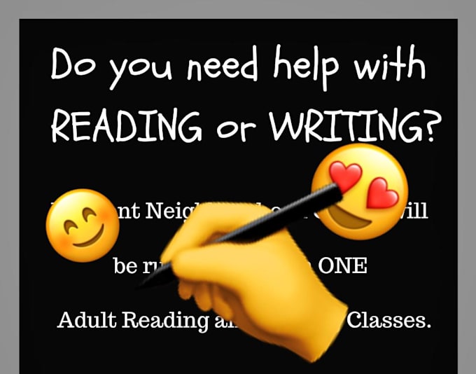 conduct english reading and writing class