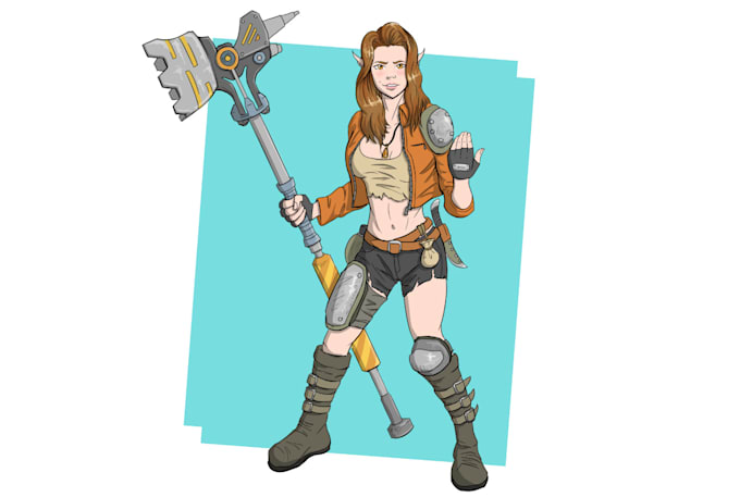 draw your post apocalyptic character