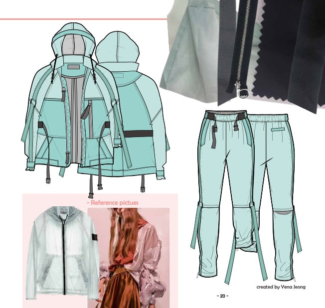 Design clothes or do your fashion illustration by Yena_jeong | Fiverr