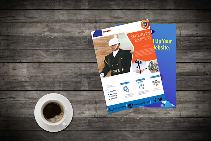 design a professional quality custom flyer