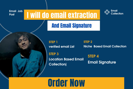 do email extraction and email signature