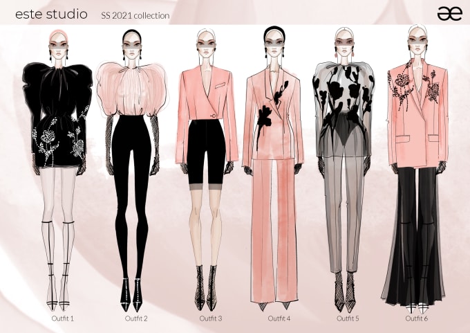 Draw A Digital Fashion Illustration, Croqui Or Sketch | lupon.gov.ph