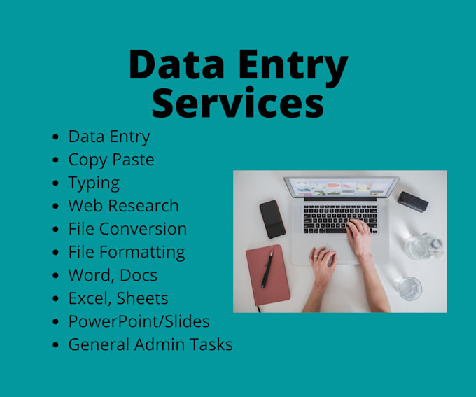 do data entry, copy paste, typing, ms suite, google suite tasks
