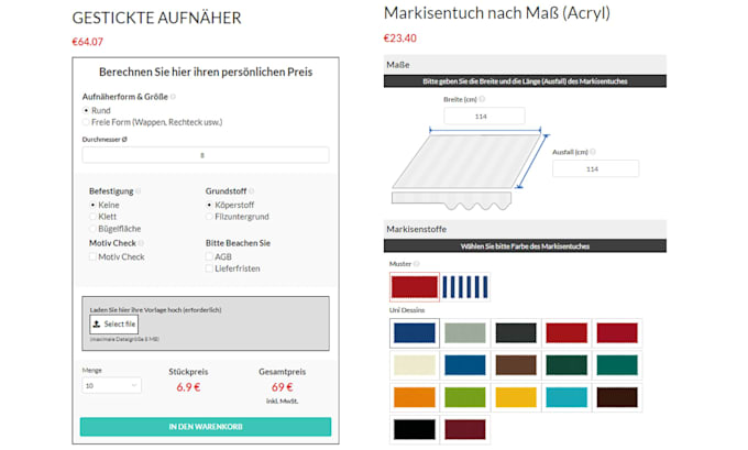 product customization with uni cpo 4 builder