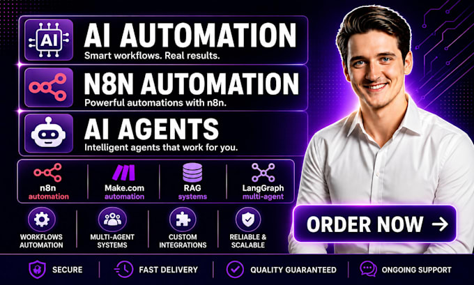 build ai automation ai agent n8n automation multi agent rag langgraph