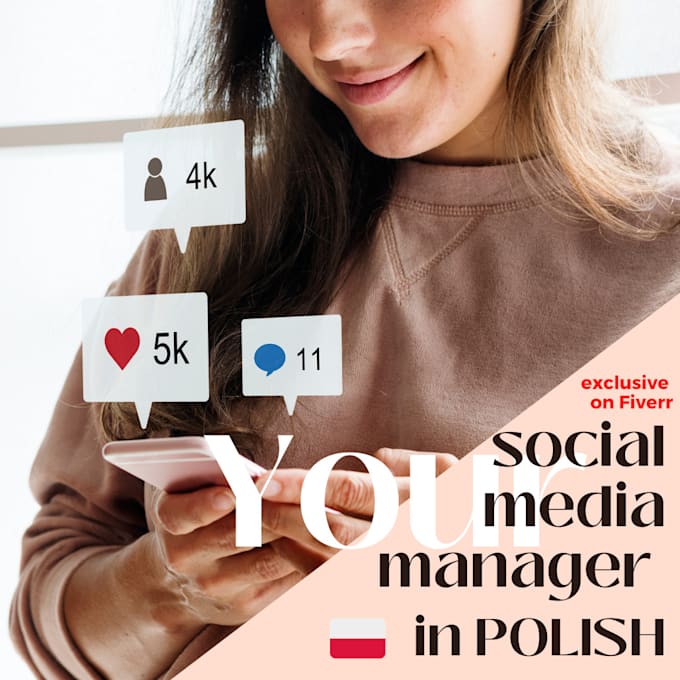 be your social media manager in polish