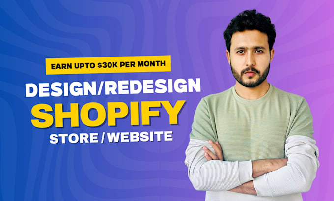 build, design, redesign, clone shopify website or dropshipping shopify store