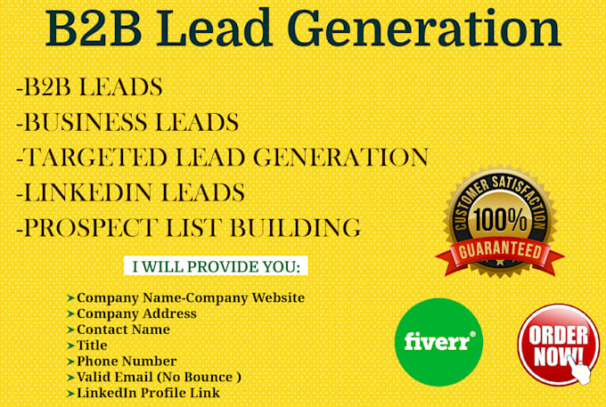 do lead generation and targeted b2b lead generation