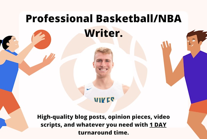 write nba or basketball related content in one day
