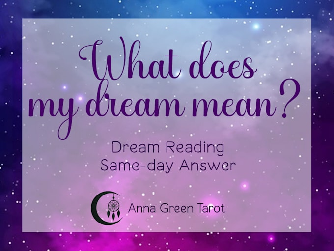 do tarot dream analysis within 24 hours