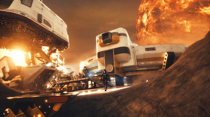 create cgi cinematic game trailer in unreal engine