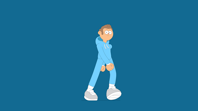 make 2d character animation