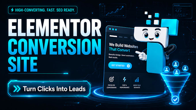 create a conversion focused elementor website system