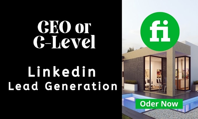 Find ceo or c level linkedin leads by Leadlinkedin | Fiverr