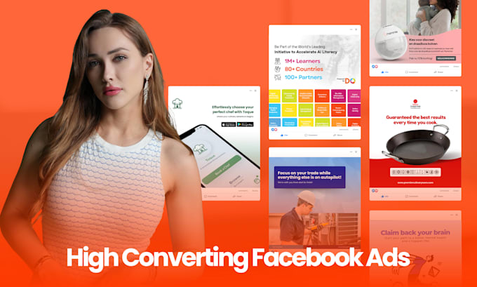 design high converting facebook and instagram ad creatives