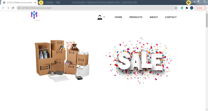design an outstanding responsive ecommerce website