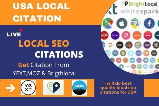 create manual USA local citations in brightlocal listing
