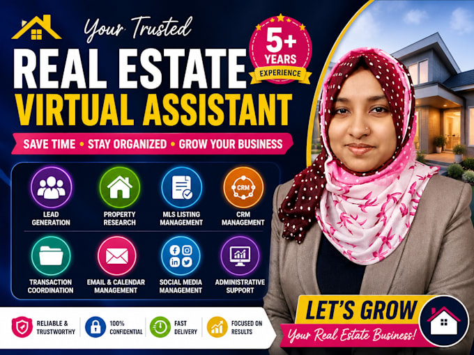 virtual assistant for real estate data entry, lead generation, email marketing