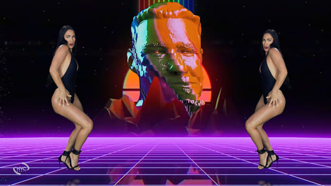 create videoclip vfx, 3d render and composing