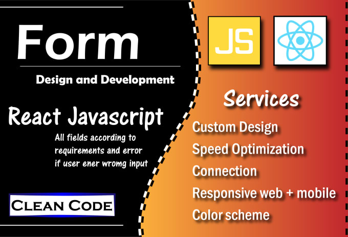 Make forms in react js or react native with validations by Sammar1050 ...