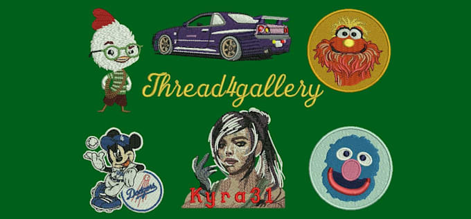 do embroidery digitizing, puff, logo, emb, into dst