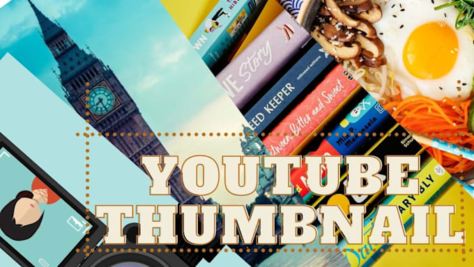 design attractive youtube thumbnaildesign